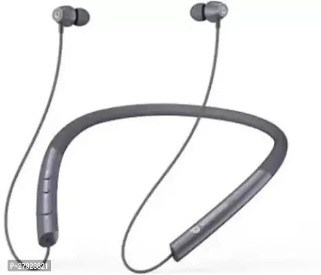 Rishi traders BT Max Bluetooth Neckband Wireless Dual Battery Made in India. with Powerful Bass-thumb0