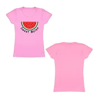 Venus Fashion|Pack of 4|Girl's Pure Cotton|Round Neck|Half Sleeves|Soft  Comfortable|Regular Fit T Shirt-thumb4