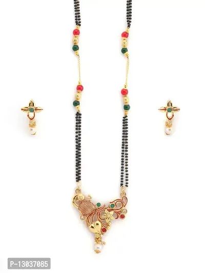 SAJH Multicolored Mangalsutra for women (SAJHINMS099)