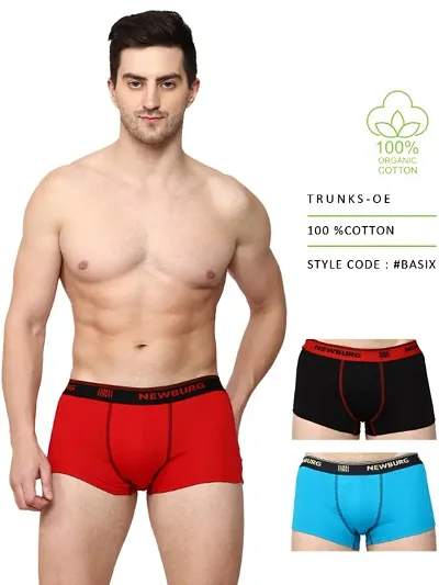 Buy NEON SECRET Men's Underwear, IntelliSoft Antimicrobial Micro Modal  Dualist Illuminati Trunk  Men Regular Solid and Classic Trunk Snug Fit  (Multicolor Combo Pack of 2) Online In India At Discounted Prices