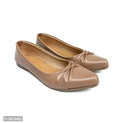 Flat Bellies for Women's (Tan, Numeric_4)