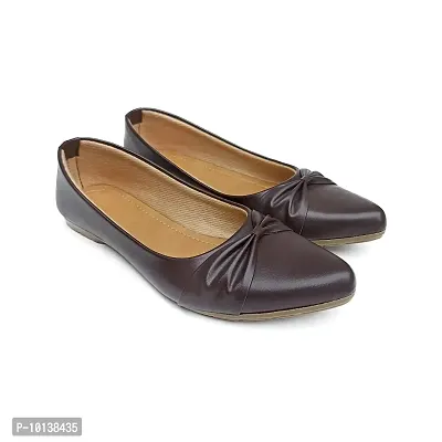 Flat Bellies for Women's (Brown, Numeric_4)