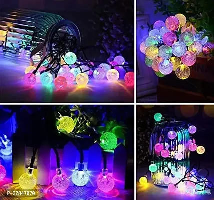 1 Pack Of EKOKItrade; 14 LED Multicolor Goti Light Mini Crystal Ball Sting Light Goti Light (3.5m length, Heavy 2-pin,Transparent gel Wire) for Festival Decoration Diwali Christmas, Birthdays Anniversarie-thumb4