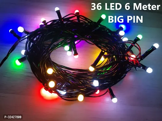 36 LED Multicolor Pixel String Decoration Lights, 6 Meter Long Pack of 1-thumb0