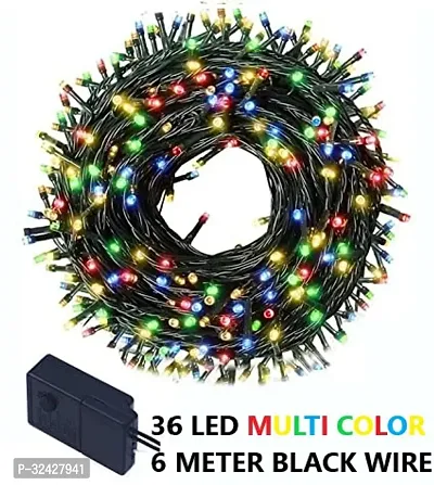 36 LED Multicolor Pixel String Decoration Lights, 6 Meter (Pack of 1)-thumb2