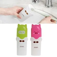 Toothbrush Case Cum Stationery Storage with Cartoon Character Combo-thumb2