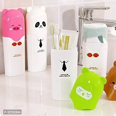 Toothbrush Case Cum Stationery Storage with Cartoon Character Combo-thumb2