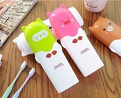 Toothbrush Case Cum Stationery Storage with Cartoon Character Combo-thumb3