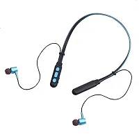 B11 Truly Wireless Bluetooth Over the Ear Neckband Earphone with Mic (Black)-thumb1