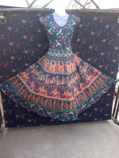 Women's Jaipuri Anarkali Kurti