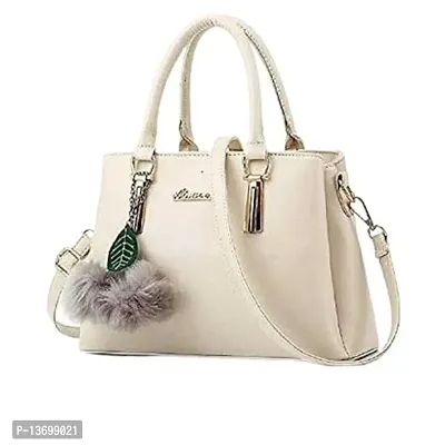 Stylish Fancy PU Handbags For Women-thumb0