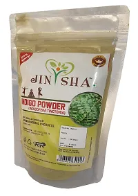 Jinisha Herbal ProductS Natural Indigofera Tinctoria Leaves Powder for Hair Care and Herbal Colorant (100g) - Pack of 1-thumb4