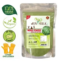 Jinisha Herbal ProductS Natural Indigofera Tinctoria Leaves Powder for Hair Care and Herbal Colorant (100g) - Pack of 1-thumb3