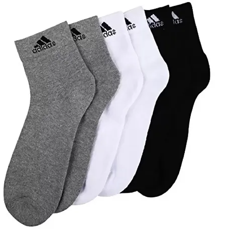 Adidash socks for Men Women Sports Socks 3 Pcs( Pack Of 01)