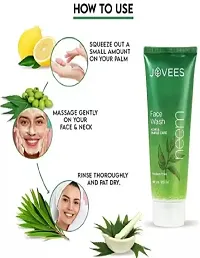 JOVEES Herbal Neem For All Skin Types ndash; Natural Cleanser for Acne and Pimples ndash; 50 ML Face Wash  Free Gift (50ml) ( Pack Of 2)-thumb3