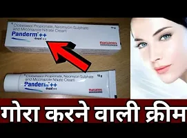 Panderm + Fairness Cream 15gm X Skin Shine Soap 75gm For Men  Women Free M2 Watch  ( Combo4)-thumb1