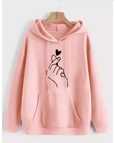 Women Sweatshirt Hoodie|| Fleece Material Hoodie for Women|| Full Sleeves Hoodie for Winter Wear||Sweatshirt for Women