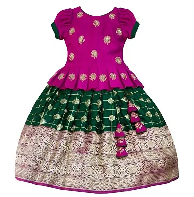 Classic Ethnic Wear Lehenga Cholis for Kids Girl