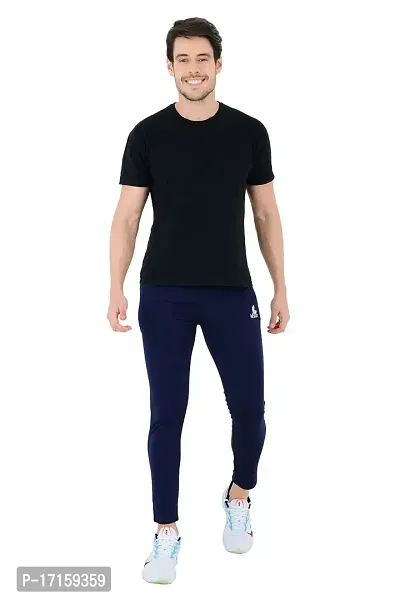 Trackpants: Browse Men Black::Grey Cotton Trackpants on Cliths