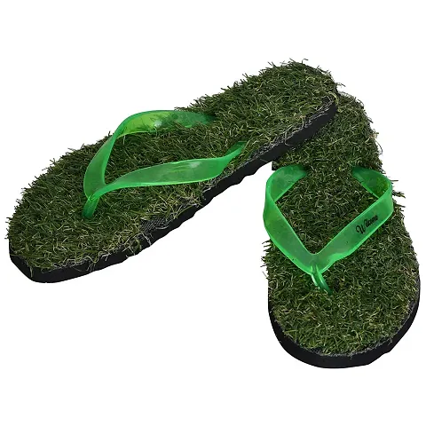 ldhsati Lightweight Comfortable & Waterproof Unisex Grass Beach Summer/Winter House Slippers/Flip Flops Chappal
