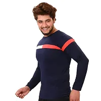 ldhsati Men's Cotton Full Sleeves Regular Fit Styles T-Shirt - Pack of 1 (Mens Man)-thumb2