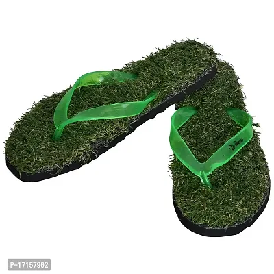 ldhsati Lightweight Comfortable  Waterproof Unisex Grass Beach Summer/Winter House Slippers/Flip Flops Chappal-thumb0