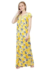 ldhsati Satin Nighty for Women-thumb1