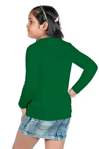 Chombooka Boys' & Girls' Graphics Print Full Sleeve Round Neck Kids' Cotton T Shirt | Green | 10-11 Years | Kids_EatSleepGame_GR_FS10-thumb4