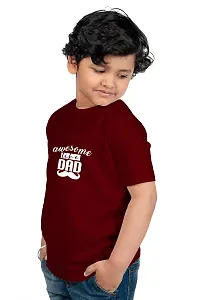 Chombooka Kids Printed t-Shirt Half Sleeves Maroon-thumb2