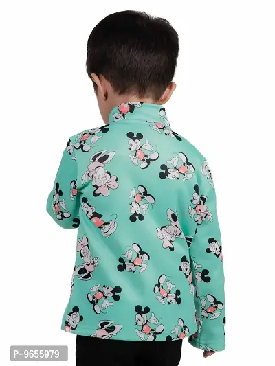 Chombooka Kids Full Sleeves Cartoon Printed Jacket_Mintgreen_12-thumb3