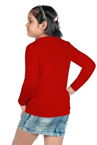 Chombooka Boys' & Girls' Graphics Print Full Sleeve Round Neck Kids' Cotton T Shirt | Red | 8-9 Years | Kids_EatSleepGame_Red_FS8-thumb4