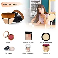 Twirey Blush Brush For Makeup, Foundation Brush For Face Blush Liquid Powder Foundation Blusher Brush For Blending Liquid, Compact Powder Brush, Cream Or Flawless Powder Cosmetics (Black)-thumb4