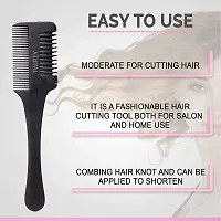 Multi-Functional Hair Cut Scissor Razor Comb Hairdressing Thinning Trimmer Comb-thumb2