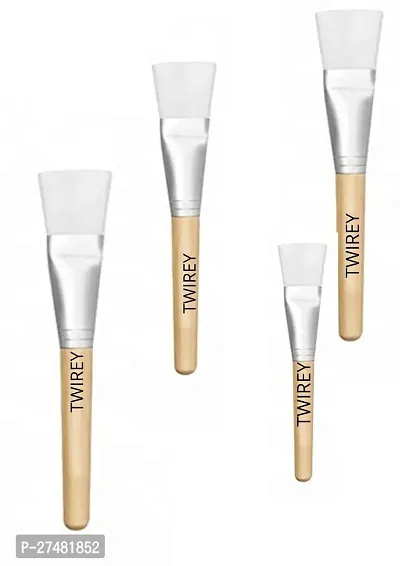 Twirey Face Mask Brush For Women/Bleach Brush With Soft Bristle Set of 4