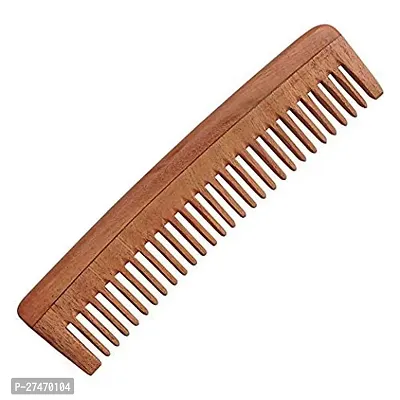 Neem Wood Comb For Hair Growth Neem Wood Comb Wide Combo Of 4 Hair Styling Comb Wooden Comb-thumb3