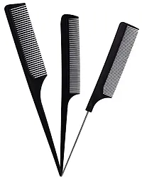 Professional Combo Of Hair Styling Tools Including Hair Section Clips, Comb Set, Stainless Steel Scissor-thumb4