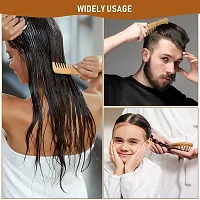 Neem Wood Comb For Hair Growth Hair Comb Set Combo Pack Of 4-thumb2