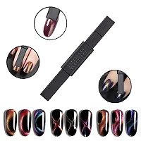 Twirey 2Pcs Acrylic 3D Cat Eye Nail Art Magnetic Wand Double-Head Magnet Pen Uv Gel Nail Polish Diy Tools Manicure Accessories-thumb1