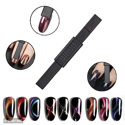 Twirey 2Pcs Acrylic 3D Cat Eye Nail Art Magnetic Wand Double-Head Magnet Pen Uv Gel Nail Polish Diy Tools Manicure Accessories-thumb2