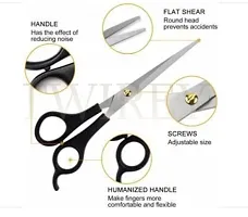 Scissors For Hair Cutting Scissors Men Women Professional Salon Barber Combo Of 2-thumb1