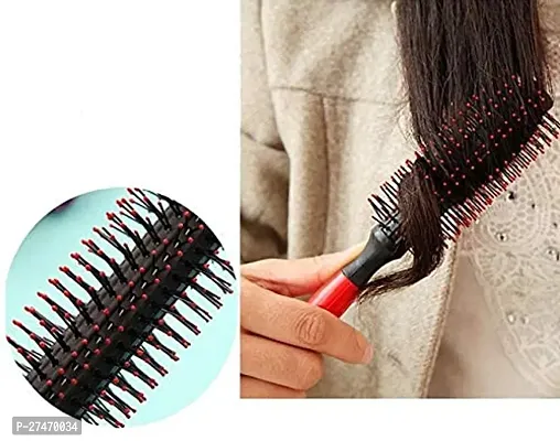 Professional Salon Boar Bristles Round Nano Thermal Ceramic And Ionic Tech, Anti-Static, Roller Hair Thermal Brush For Blow Drying, Curling, Straightening-thumb2