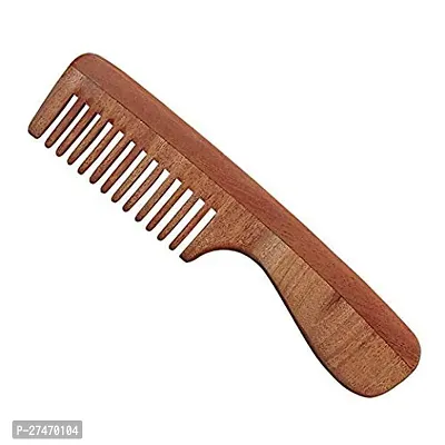 Neem Wood Comb For Hair Growth Neem Wood Comb Wide Combo Of 4 Hair Styling Comb Wooden Comb-thumb2