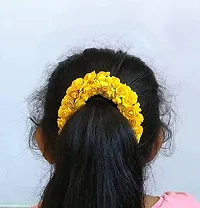 Artificial Hair Gajra Flower For For Bridal Hair Bun Bharatanatyam Kuchipudi Dance Hair Accessories-thumb2