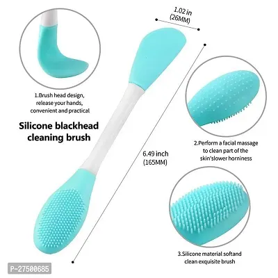 Multipurpose Silicone Face Scrubber And Exfoliating Brush Soft And Flexible Silicone Brush-thumb2