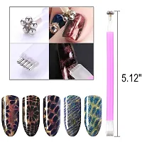 Twirey 2Pcs Acrylic 3D Cat Eye Nail Art Magnetic Wand Double-Head Magnet Pen Uv Gel Nail Polish Diy Tools Manicure Accessories-thumb3