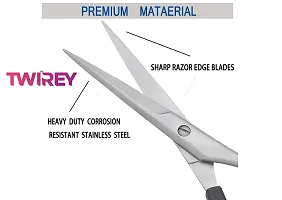 Stainless Steel Hair Cutting Scissor For Men Women Professional Salon Barber Hairdressing Styling Tool Kit Set Of 2-thumb4