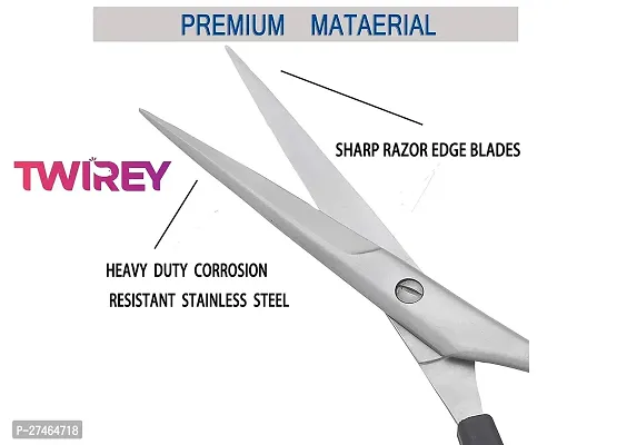 Stainless Steel Hair Cutting Scissor For Men Women Professional Salon Barber Hairdressing Styling Tool Kit Set Of 2-thumb5