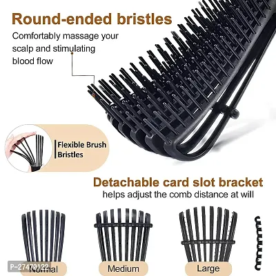 Detangle Hair Brush Wet Or Dry Hair Detangling Brush And Comb Pack Of 4-thumb3