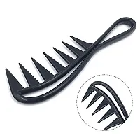 Wide Teeth Detangle Hair Comb For Long, Wavy, Messy, Curly Hair-thumb3