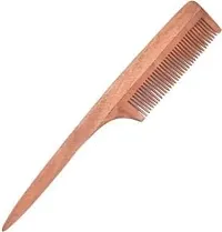 Neem Wood Comb For Hair Growth Neem Wood Comb Wide Combo Of 4 Hair Styling Comb Wooden Comb-thumb3